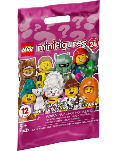 Lego. Minifiguras Serie Nº24. Sobre  - 