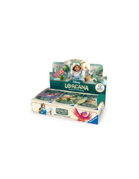 PREORDER Lorcana Archazia's Island: Booster Box (24) English  - This item is a PREORDER. It will be shipped on the release date: