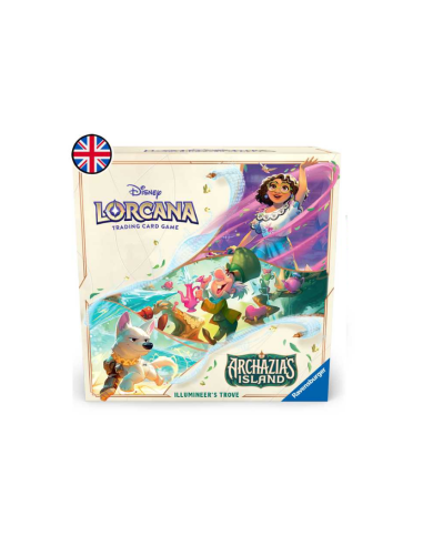 RESERVA Lorcana Archazia's Island: Illumineer's Trove (Inglés)  - Este producto es una RESERVA, y se servirá en la fecha de sali