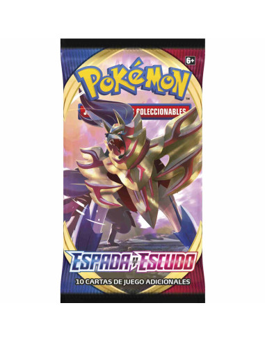 Pokemon TCG. Sword and Shield 1. Booster Pack (Spanish)  - Pokemon TCG. Sword and Shield 1. Booster Pack (Spanish)