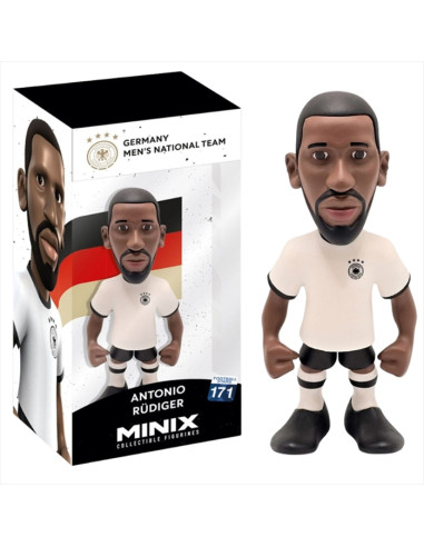 Figura MINIX. Antonio Rüdiger. Germany Men's National Team. Football Stars  - Figura MINIX. Antonio Rüdiger. Germany Men's Natio