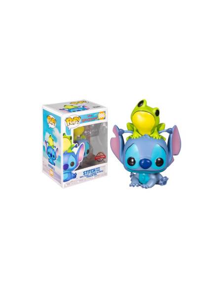 Funko Pop Stitch con Rana. Lilo & Stitch  - Funko Pop Stitch con Rana. Lilo &amp; Stitch