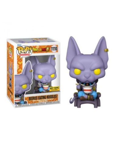 Funko Pop. Beerus (comiendo fiedeos). Dragon Ball Super  - Funko Pop. Beerus (comiendo fiedeos). Dragon Ball Super