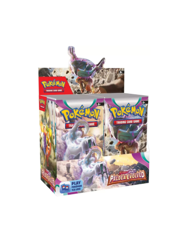 Scarlet & Violet 2 Paldea Evolved: Booster Box (36) English  - This set features over 190 cards featuring new Pokémon from the P