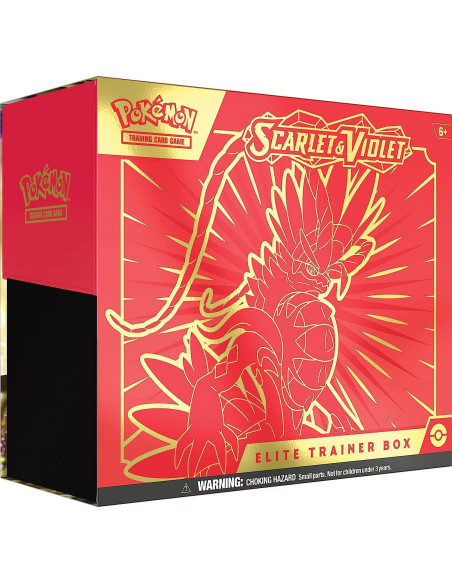 Scarlet & Violet 1: Koraidon Elite Trainer Box (English)  - Embark on a new adventure in the Paldea region with the Koraidon Eli