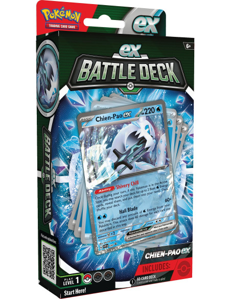 Baraja de Combate Chien-Pao EX (Inglés)  - Mighty Pokémon ex Battle for Victory! Powerful Pokémon ex are ready to charge onto th