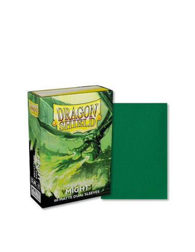 Fundas Dragon Shield Tamaño Japonés (59x86mm) - MightDual Matte  - Fundas Dragon Shield Tamaño Japonés (59x86mm) - MightDual Mat