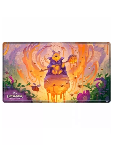 PREORDER Lorcana Winnie the Pooh - Hunny Wizard Rise of the Floodborn Playmat  - This item is a PREORDER. It will be shipped on 