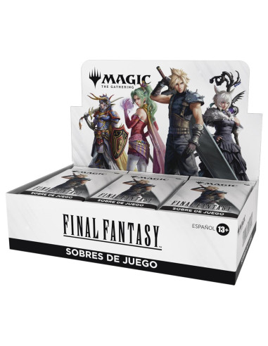 RESERVA Final Fantasy: Caja de Sobres de Juego (30) Español. Magic The Gathering  - Este producto es una RESERVA, y se servirá e