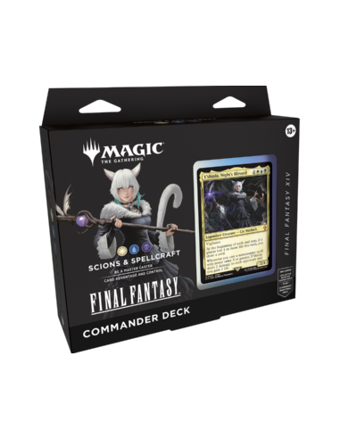 RESERVA Final Fantasy: Mazo de Commander Scions & Spellcraft (Español). Magic The Gathering  - Este producto es una RESERVA, y s