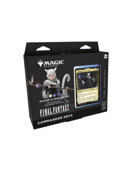 PREORDER Final Fantasy: Scions & Spellcraft Commander Deck (Spanish)  - This item is a PREORDER. It will be shipped on the relea