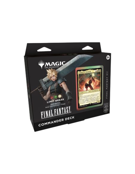 PREORDER Final Fantasy: Limit Break Commander Deck (Spanish)  - This item is a PREORDER. It will be shipped on the release date: