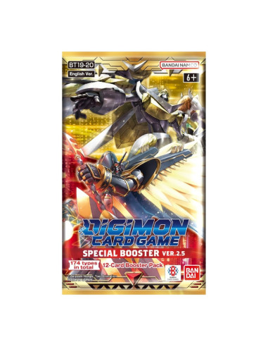 Digimon Special Booster ver. 2.5: Sobre (12 cartas)  - 