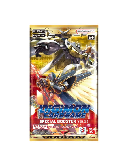 Digimon Special Booster ver. 2.5: Booster Pack (12 cards)  - 