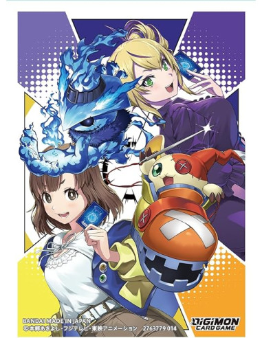 Fundas Digimon. Arisa y Violet. Tamaño Standard (60)  - Fundas Digimon. Arisa y Violet. Tamaño Standard (60)