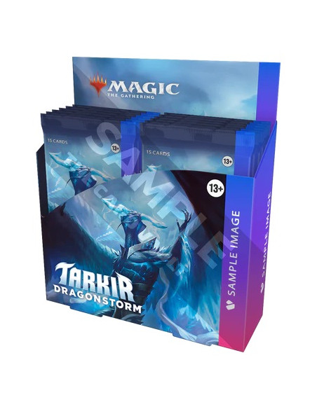 RESERVA Tarkir Dragonstorm: Caja de Sobres Collector (Inglés) Magic The Gathering  - Este producto es una RESERVA, y se servirá 