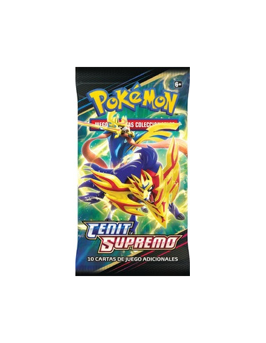 12.5 Crown Zenith. Booster Pack (10). Spanish  - 12.5 Crown Zenith. Booster Pack (10). Spanish