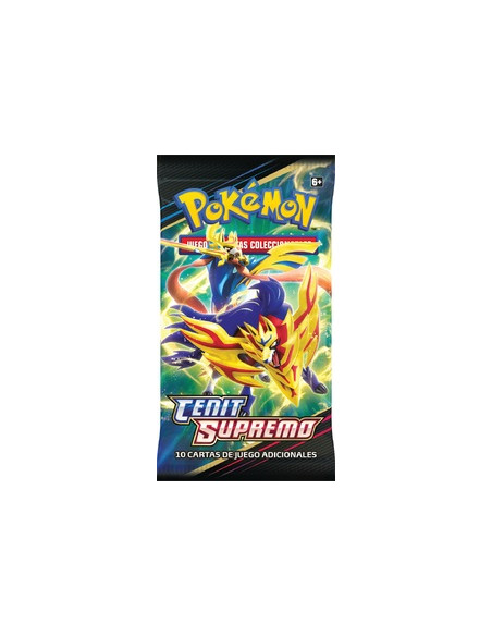 12.5 Crown Zenith. Booster Pack (10). Spanish  - 12.5 Crown Zenith. Booster Pack (10). Spanish