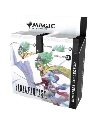 PREORDER Final Fantasy: Collector's Booster Display (12) French  - This item is a PREORDER. It will be shipped on the release da