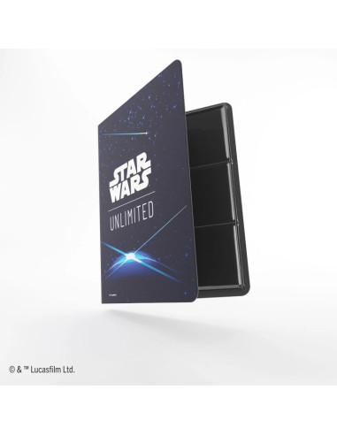 Star Wars: Unlimited. Album 9 Bolsillos. Card Back Blue  - 