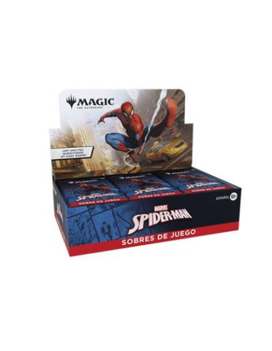 RESERVA MTG - Marvel's Spider-Man: Caja de Sobres de Juego (30) Español  - Este producto es una RESERVA, y se servirá en la fech