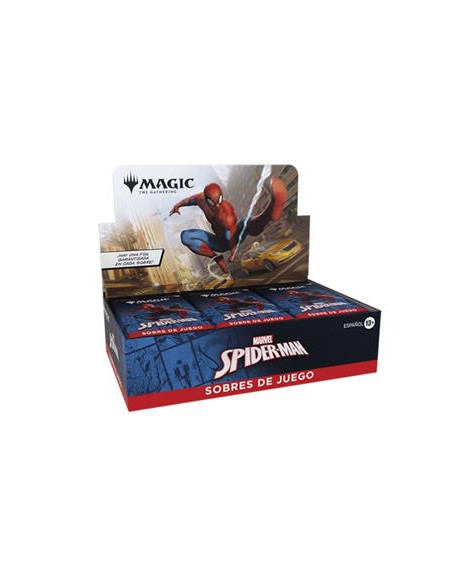 RESERVA MTG - Marvel's Spider-Man: Caja de Sobres de Juego (30) Español  - Este producto es una RESERVA, y se servirá en la fech