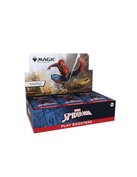 PREORDER MTG - Marvel's Spider-Man : Play Booster Display (30) English  - This item is a PREORDER. It will be shipped on the rel