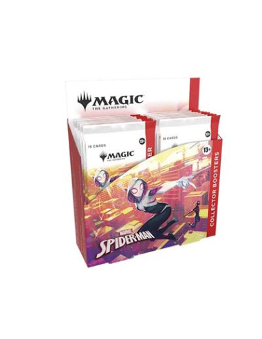 PREORDER MTG - Marvel's Spider-Man : Collector's Booster Display (12) English  - This item is a PREORDER. It will be shipped on 