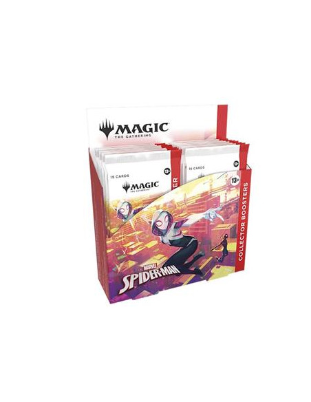 PREORDER MTG - Marvel's Spider-Man : Collector's Booster Display (12) English  - This item is a PREORDER. It will be shipped on 