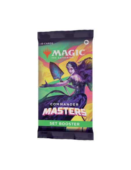 MTG Commander Masters. Set Booster Pack (15) English  - Play the greatest hits from Magic’s biggest format! This curated Masters