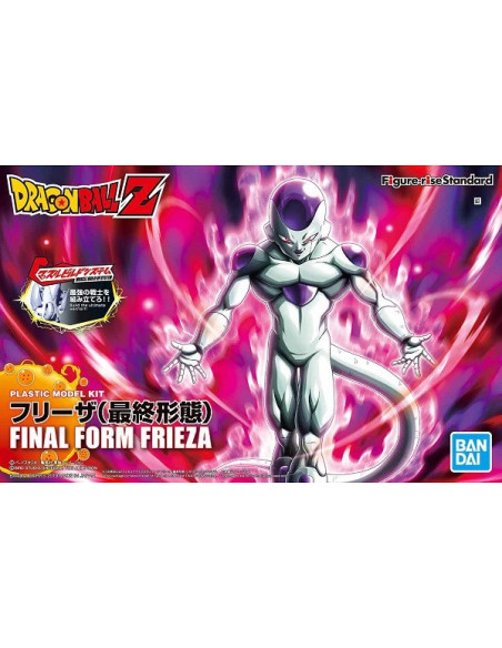 Figura Montable. Final Form Frieza. BANDAI GUNPLA  - No requiere pegamento para el montaje, se requiere una pinza para quitar la