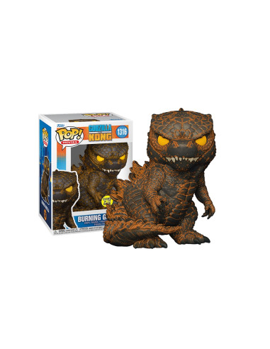 Funko Pop Godzilla Ardiendo. Godzilla vs Kong  - Funko Pop Godzilla Ardiendo. Godzilla vs Kong