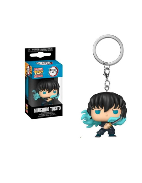 Pop Keychain Muichiro Tokito. Demon Slayer  - Pop Keychain Muichiro Tokito. Demon Slayer