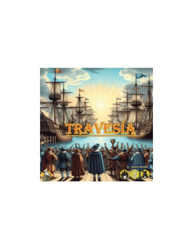 Travesia  - Travesía es un juego de mesa con el que vivirás la aventura de los valerosos marineros del siglo XVI en las duras Tr