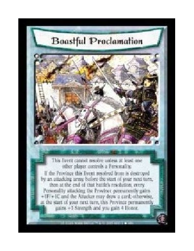 Boastful Proclamation