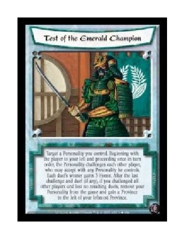 Test of the Emerald Champion