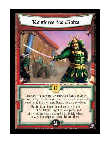 Reinforce the Gates