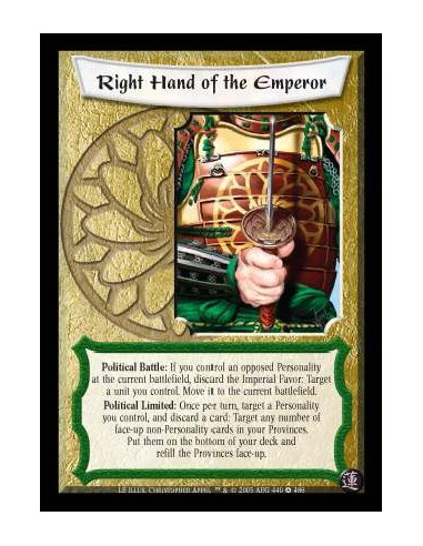 Right Hand of the Emperor