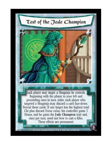 Test of the Jade Champion