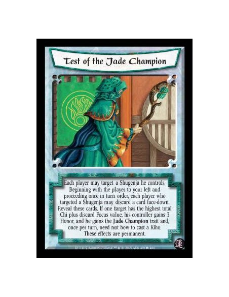 Test of the Jade Champion