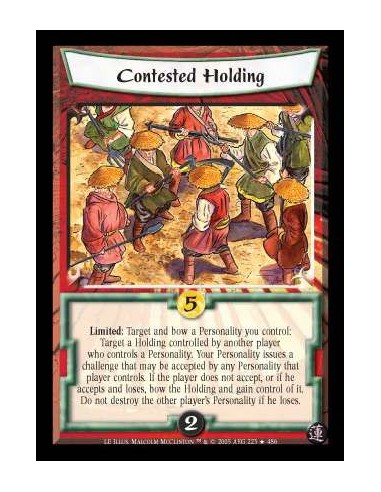 Contested Holding FOIL