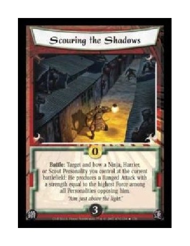 Scouring the Shadows FOIL