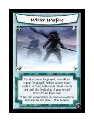 Winter Warfare FOIL