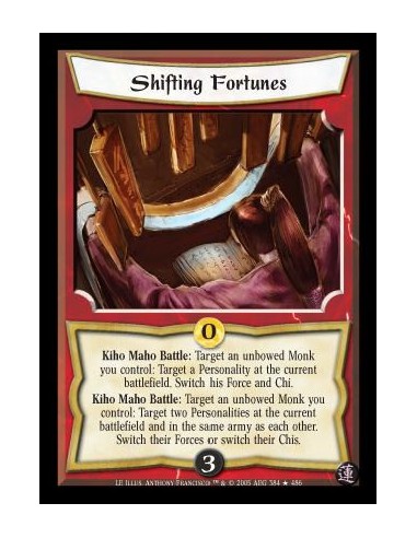 Shifting Fortunes FOIL