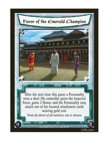 Favor of the Emerald Champion