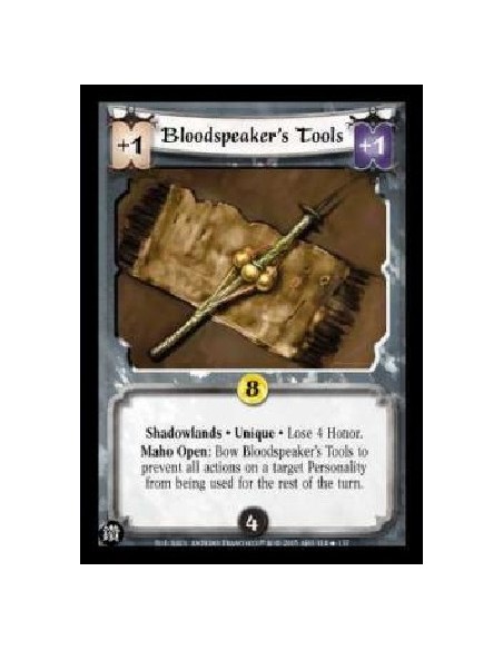 Bloodspeaker's Tools