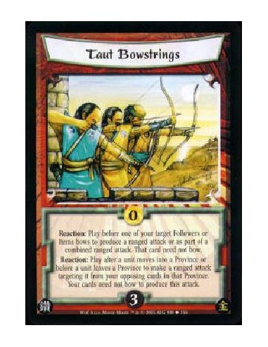 Taut Bowstrings