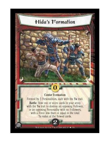 Hida's Formation