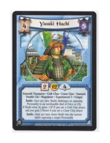 Yasuki Hachi Exp2 (Crane)