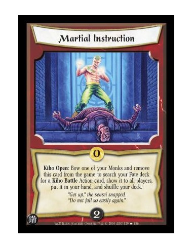 Martial Instruction FOIL